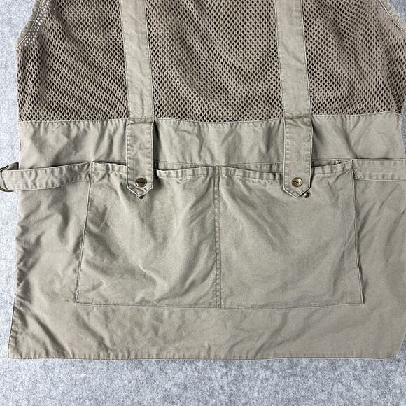 Domke PhoTOGS Vest Mens Large Khaki Mesh Utility Photographer Fishing Outdoor - Picture 11 of 13